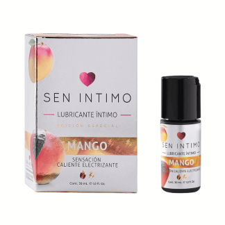 Lubricante Caliente Electrizante Mango X 30 ml Sen Íntimo