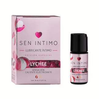 Lubricante Caliente Electrizante Lychee x 30 ml Sen Íntimo