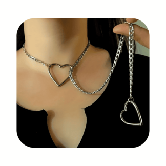 Collar de cadena Corazon